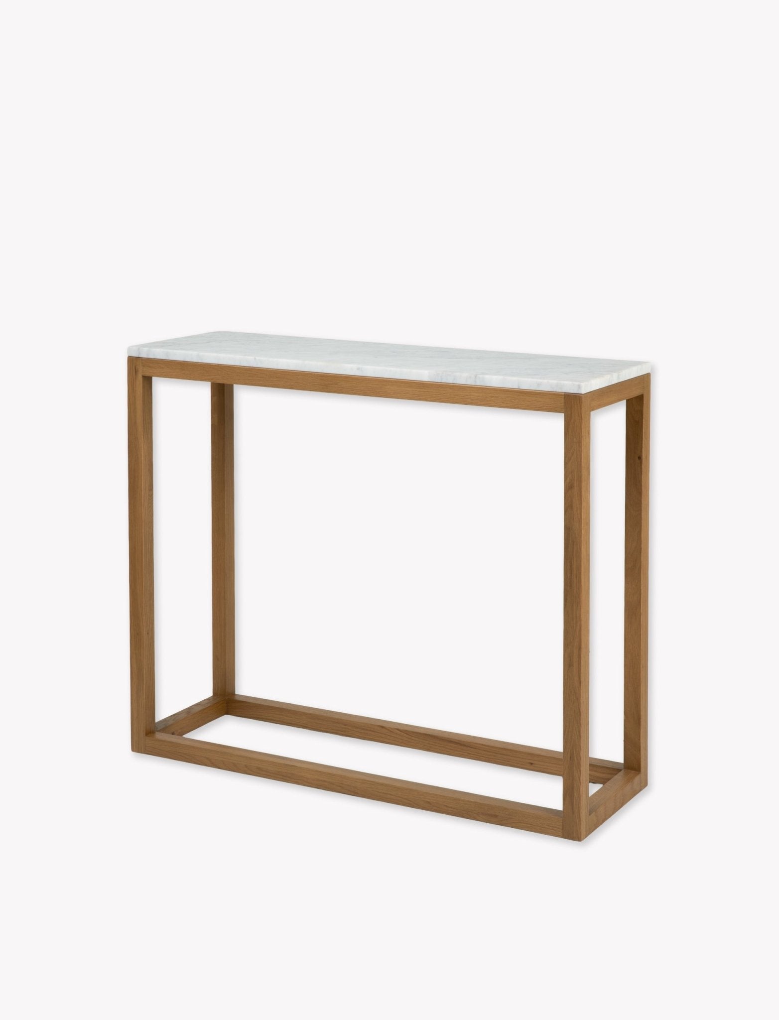 Enstone Marble Console Table Console Tables - Bokel Home