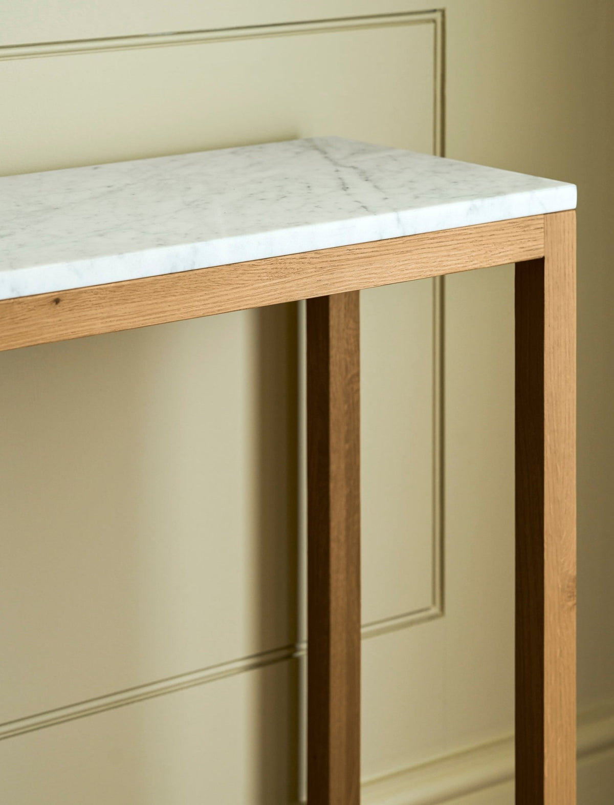 Enstone Marble Console Table Console Tables - Bokel Home