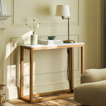 Enstone Marble Console Table Console Tables - Bokel Home