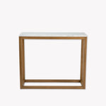 Enstone Marble Console Table Console Tables - Bokel Home
