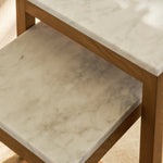 Enstone Set of 2 Nested Side Tables Side Tables - Bokel Home