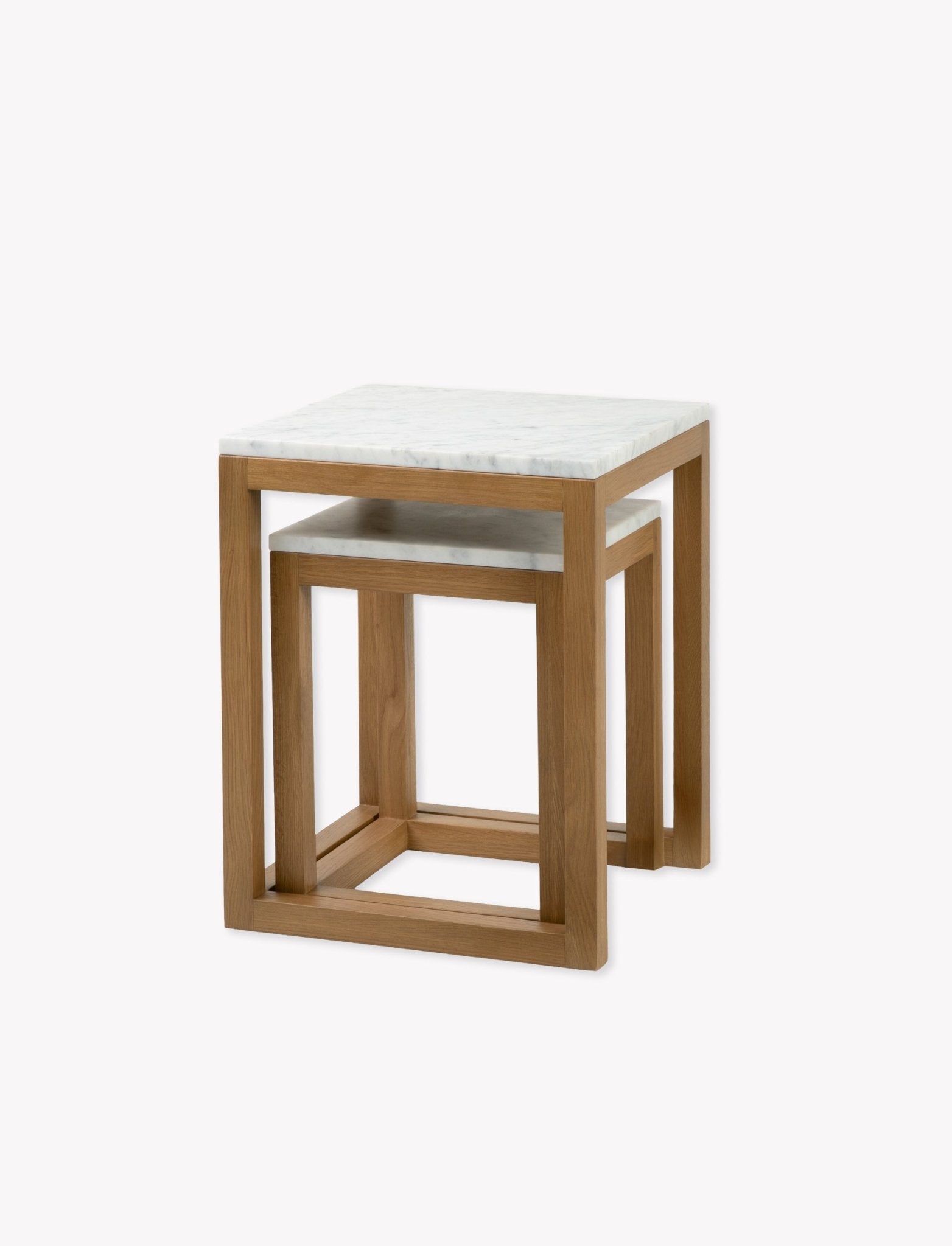 Enstone Set of 2 Nested Side Tables Side Tables - Bokel Home