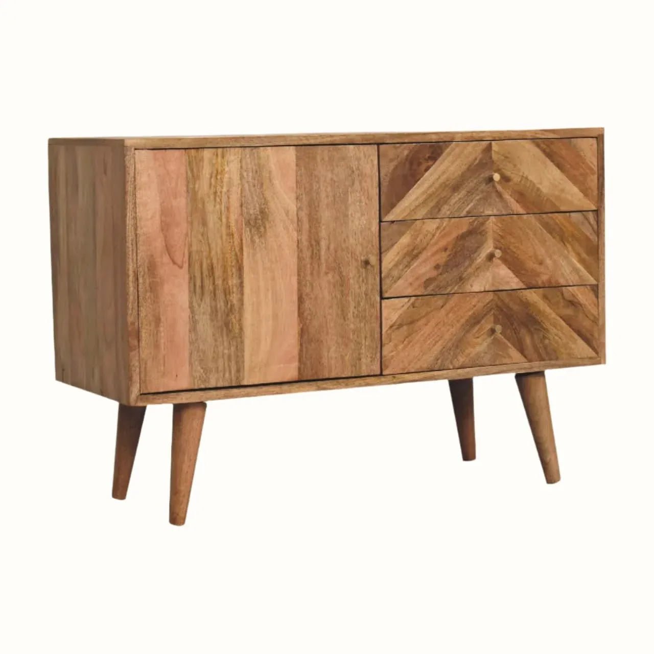 Ervin Sideboard, Mixed Pattern - Natural Sideboard - Bokel Home