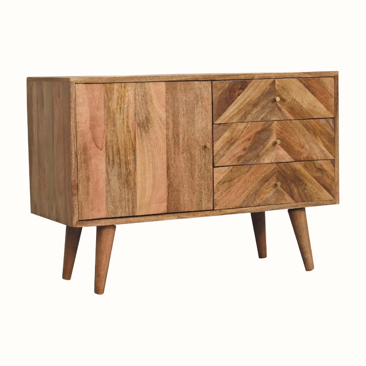 Ervin Sideboard, Mixed Pattern - Natural Sideboard - Bokel Home