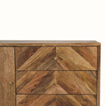 Ervin Sideboard, Mixed Pattern - Natural Sideboard Bokel Home