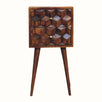 Felix Bedside Table, Small - Chestnut Bedside Tables - Bokel Home