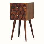 Felix Bedside Table, Small - Chestnut Bedside Tables - Bokel Home