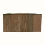 Felix Wall Mounted Bedside Table with 1 Drawer - Natural Bedside Tables - Bokel Home