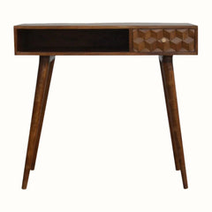 Felix Writing Desk - Chestnut Desks Bokel Home