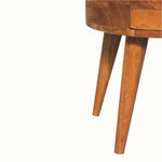 Fernald Circular Bedside - Natural Bedside Tables - Bokel Home