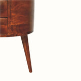 Fernald Tripod Bedside - Chestnut Bedside Tables - Bokel Home