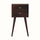 Fogel 2 Drawer Bedside Table, Mini - California Walnut Bedside Tables - Bokel Home
