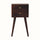 Fogel Bedside Table 2 Drawers, Mini - California Walnut Bedside Tables - Bokel Home