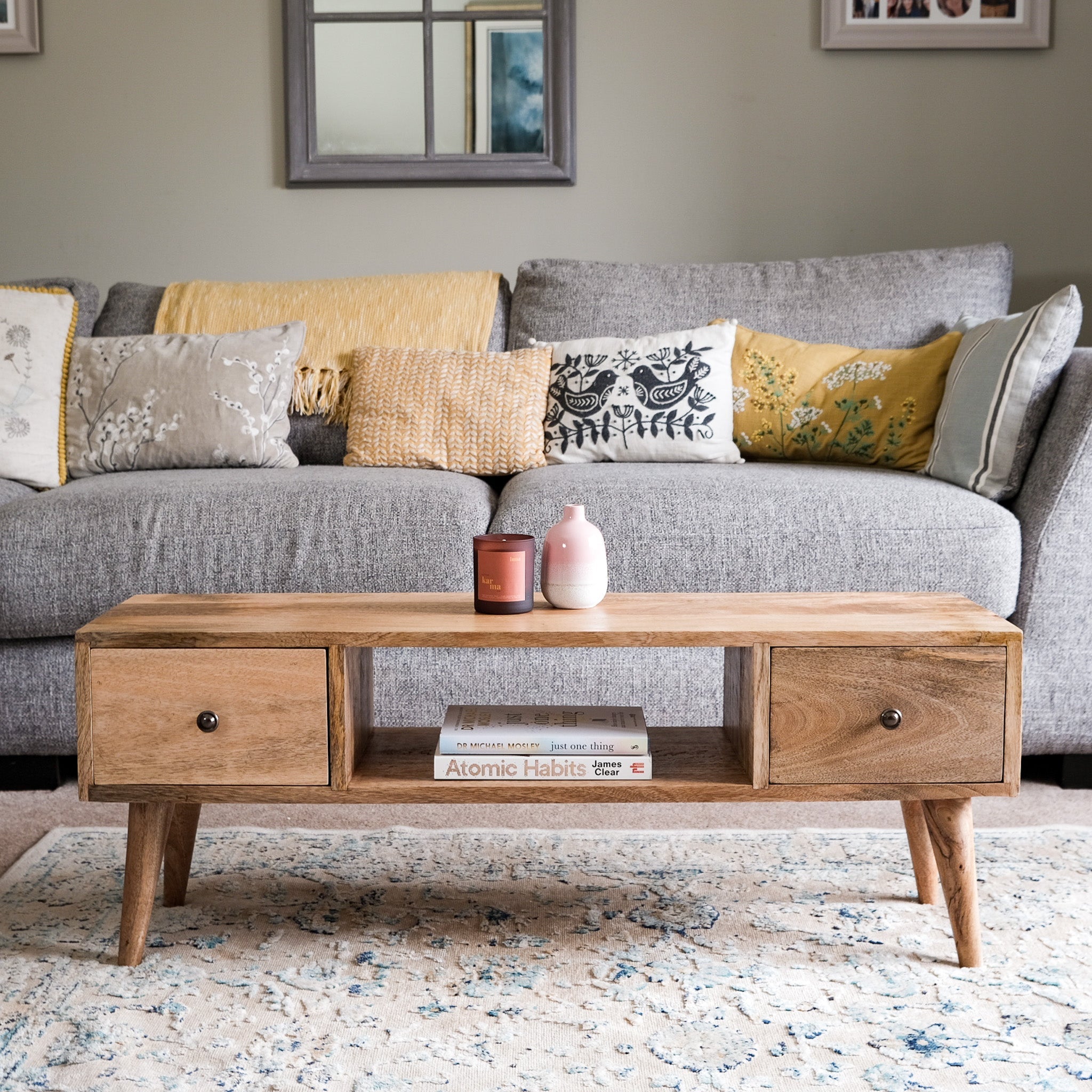 Fogel Coffee Table, Small - Natural Coffee Tables - Bokel Home