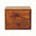 Fogel Floating Bedside Table, Small - Chestnut Bedside Tables - Bokel Home