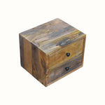 Fogel Floating Bedside Table, Small - Natural Bedside Tables - Bokel Home
