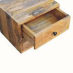 Fogel Floating Bedside Table, Small - Natural Bedside Tables - Bokel Home