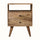 Fogel Open Bedside Table, Medium - Natural Bedside Tables - Bokel Home