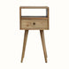 Fogel Open Bedside Table, Mini - Natural Bedside Tables - Bokel Home