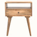 Fogel Open Bedside Table - Natural Bedside Tables - Bokel Home