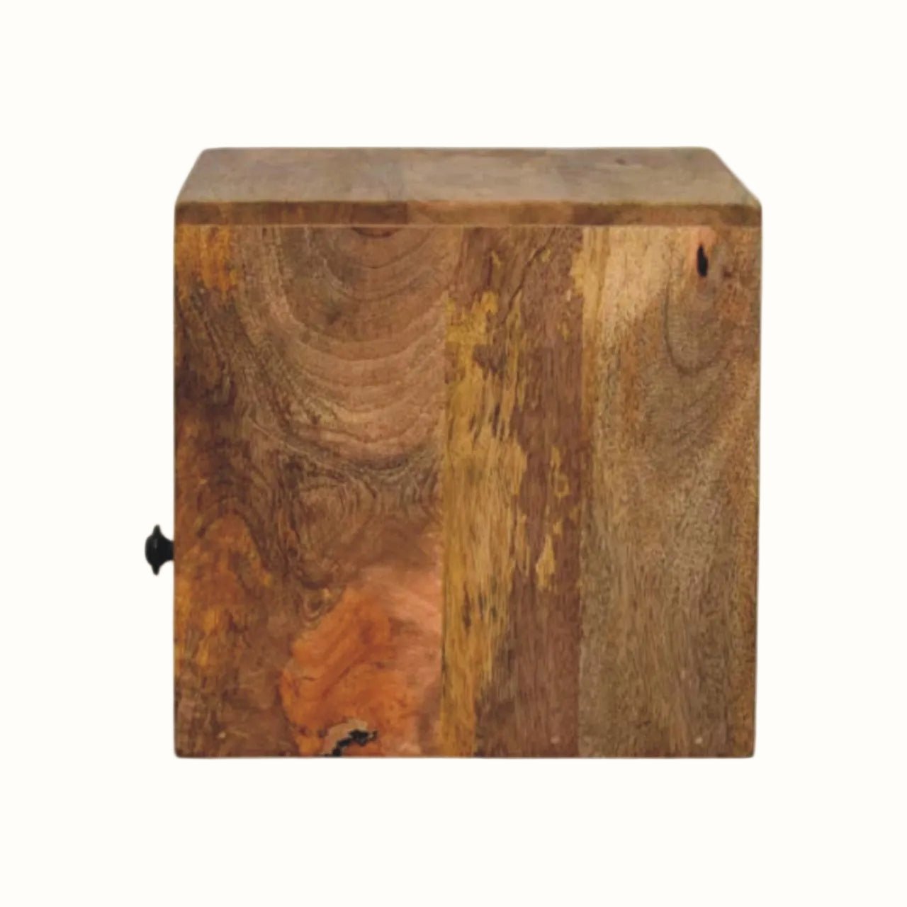 Fogel Open Floating Bedside Table, Small - Natural Bedside Tables - Bokel Home