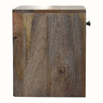 Fogel Open Floating Bedside Table, Small - Natural Bedside Tables - Bokel Home