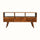 Fogel Open Triple Shelf TV Stand, Large - Chestnut TV Stands - Bokel Home