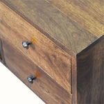Fogel Open TV Stand, Large - Chestnut TV Stands - Bokel Home