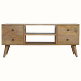 Fogel Open TV Stand, Large - Natural TV Stands - Bokel Home