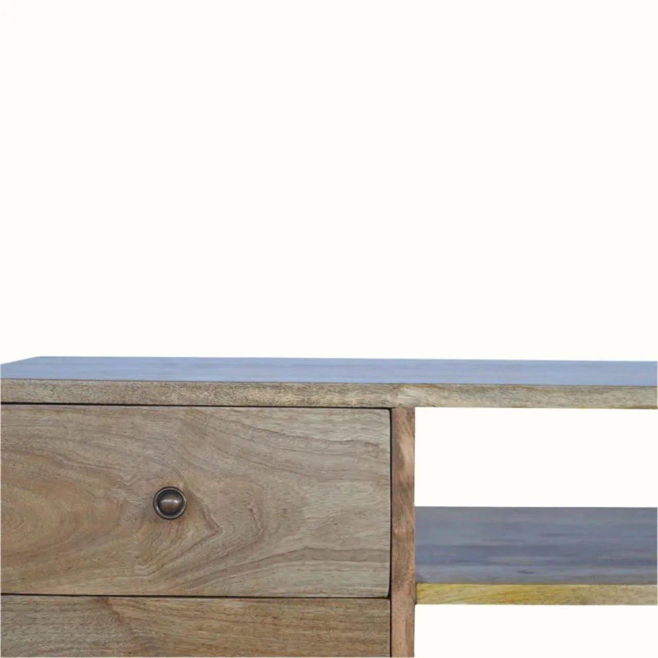 Fogel Open TV Stand, Large - Natural TV Stands - Bokel Home