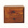 Fogel Floating Bedside Table, Small - Chestnut