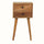 Fogel Bedside Table 2 Drawers, Mini - Natural