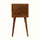 Fogel Bedside Table 2 Drawers, Mini - Chestnut
