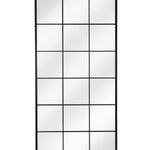 Fulbrook Leaning Mirror, Large - Black Mirrors - Bokel Home