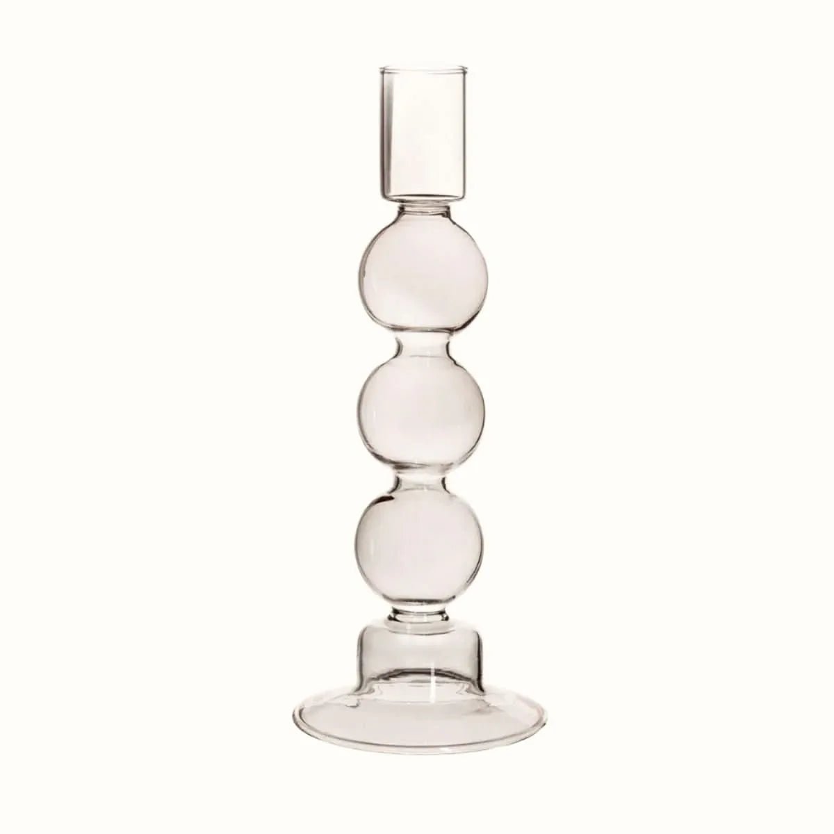 Grey Bubble Candlestick Holder Candle Holders - Bokel Home