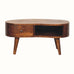 Haft Coffee Table, Small - Chestnut Coffee Tables - Bokel Home