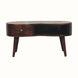 Haft Coffee Table with Storage, Medium - California Walnut Coffee Tables - Bokel Home