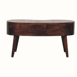 Haft Coffee Table with Storage, Medium - California Walnut Coffee Tables - Bokel Home