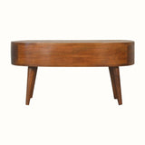 Haft Coffee Table with Storage, Medium - Chestnut Coffee Tables - Bokel Home