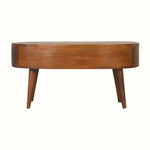 Haft Coffee Table with Storage, Medium - Chestnut Coffee Tables - Bokel Home