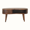 Haft Coffee Table with Storage, Medium - Chestnut Coffee Tables - Bokel Home