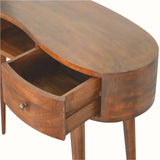 Haft Writing Desk, Large - Chestnut Desks - Bokel Home