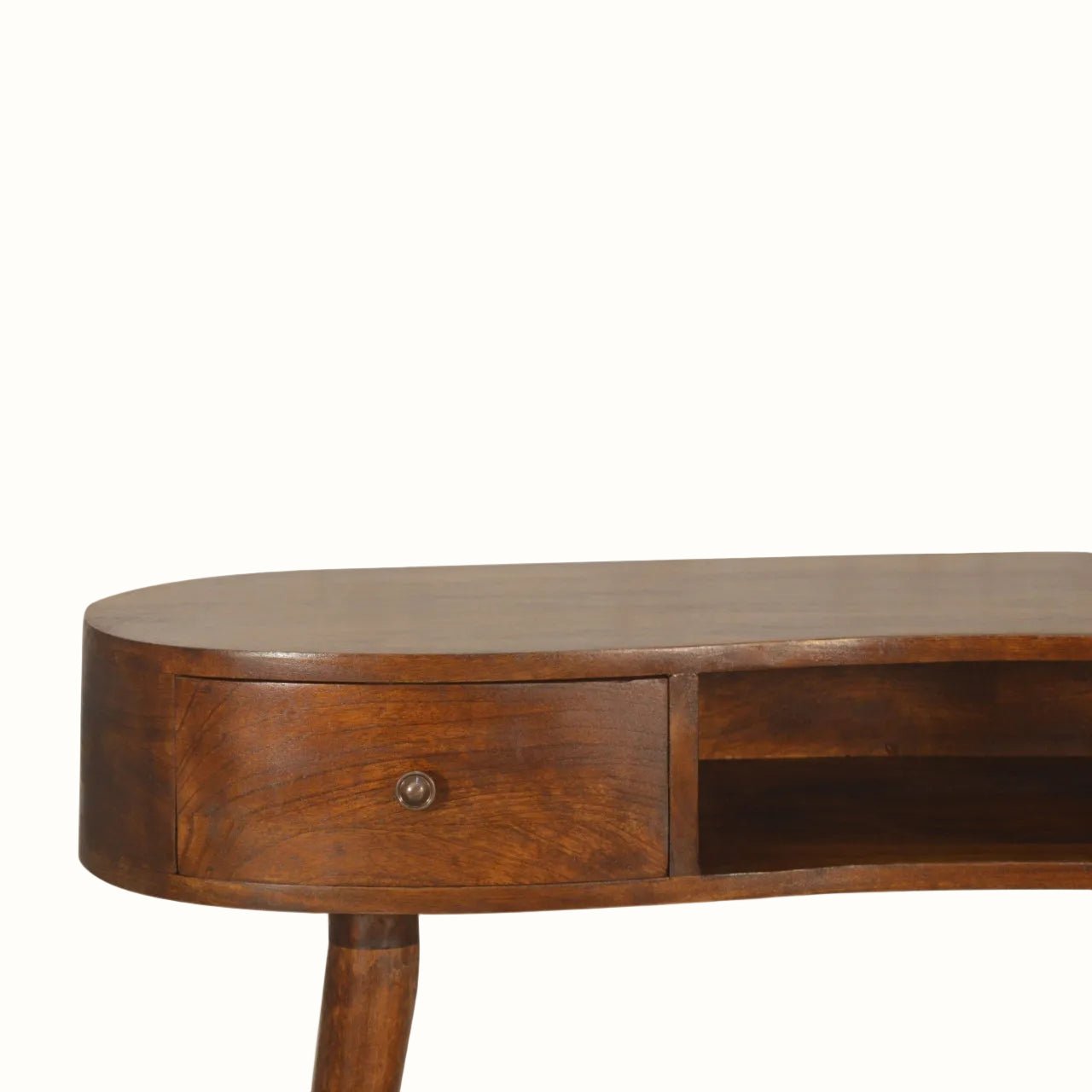 Haft Writing Desk, Large - Chestnut Desks - Bokel Home