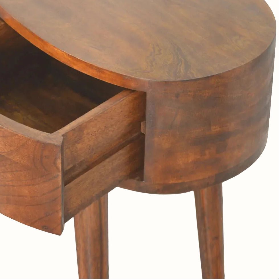 Haft Writing Desk, Large - Chestnut Desks - Bokel Home