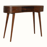 Haft Writing Desk, Large - Chestnut Desks - Bokel Home