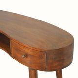 Haft Writing Desk, Large - Chestnut Desks - Bokel Home
