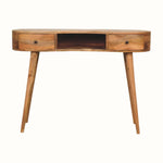 Haft Writing Desk, Large - Natural Desks - Bokel Home