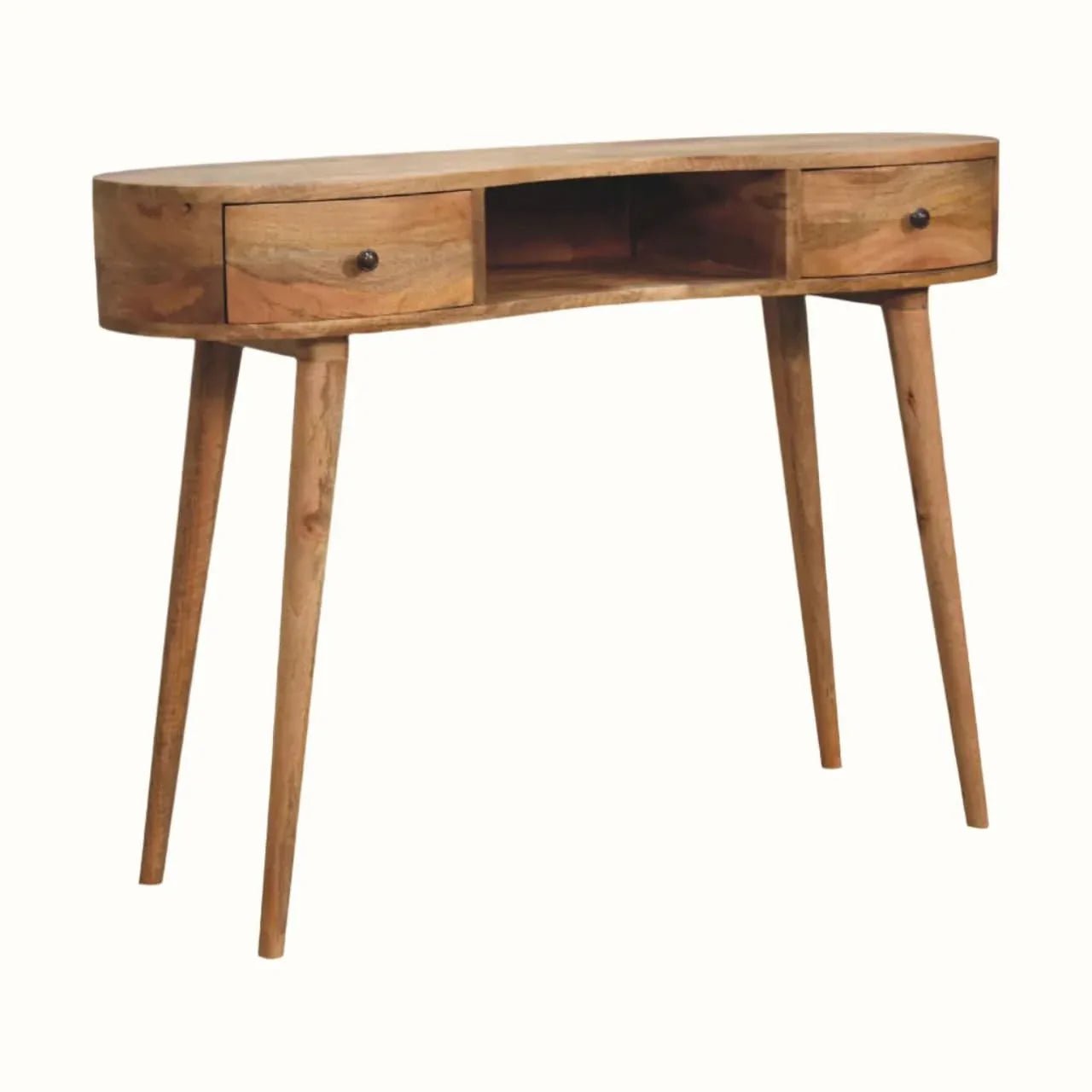 Haft Writing Desk, Large - Natural Desks - Bokel Home