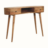 Haft Writing Desk, Large - Natural Desks - Bokel Home