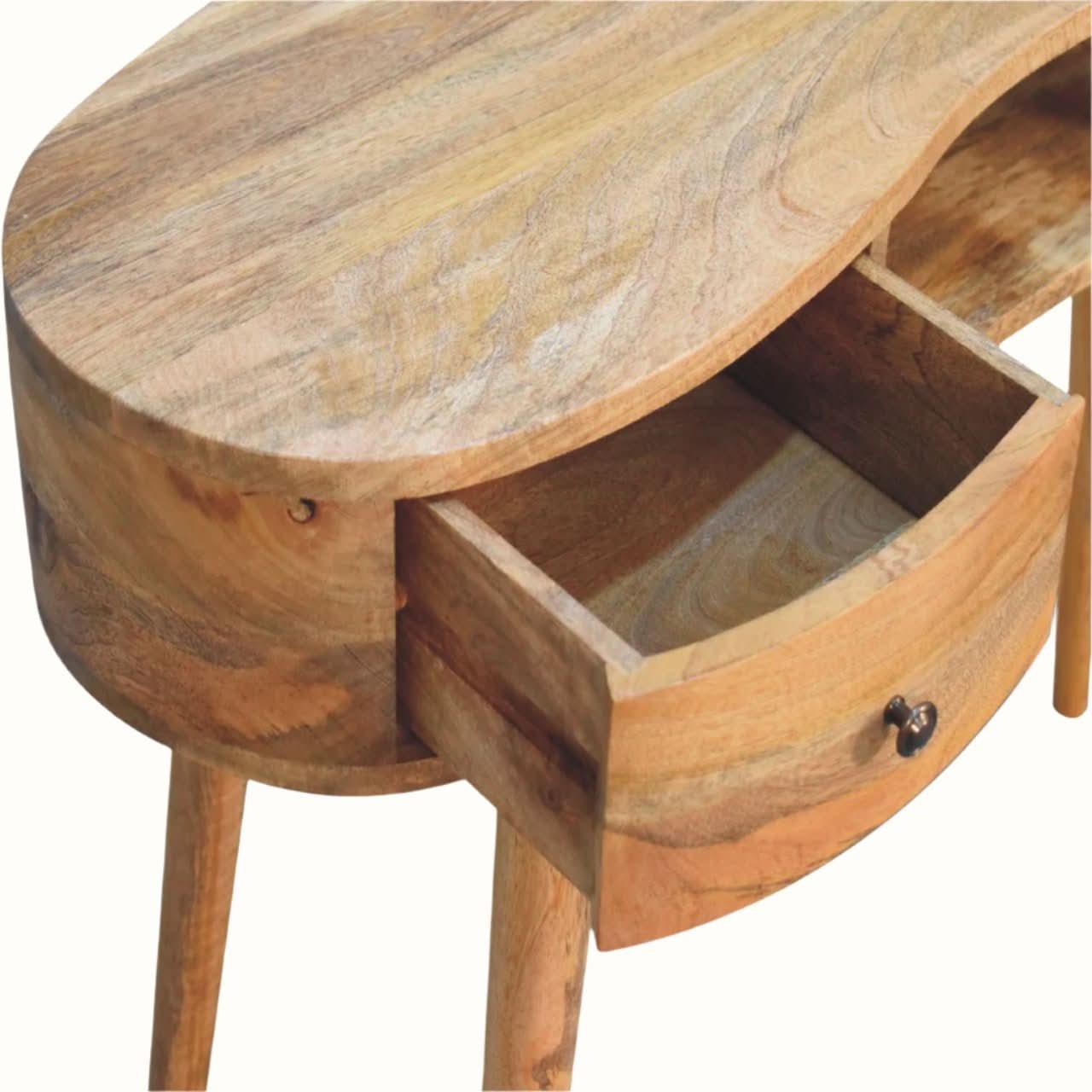 Haft Writing Desk, Large - Natural Desks - Bokel Home